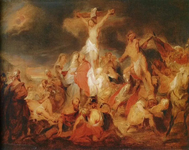 Ristiinnaulitseminen - Eugène Delacroix