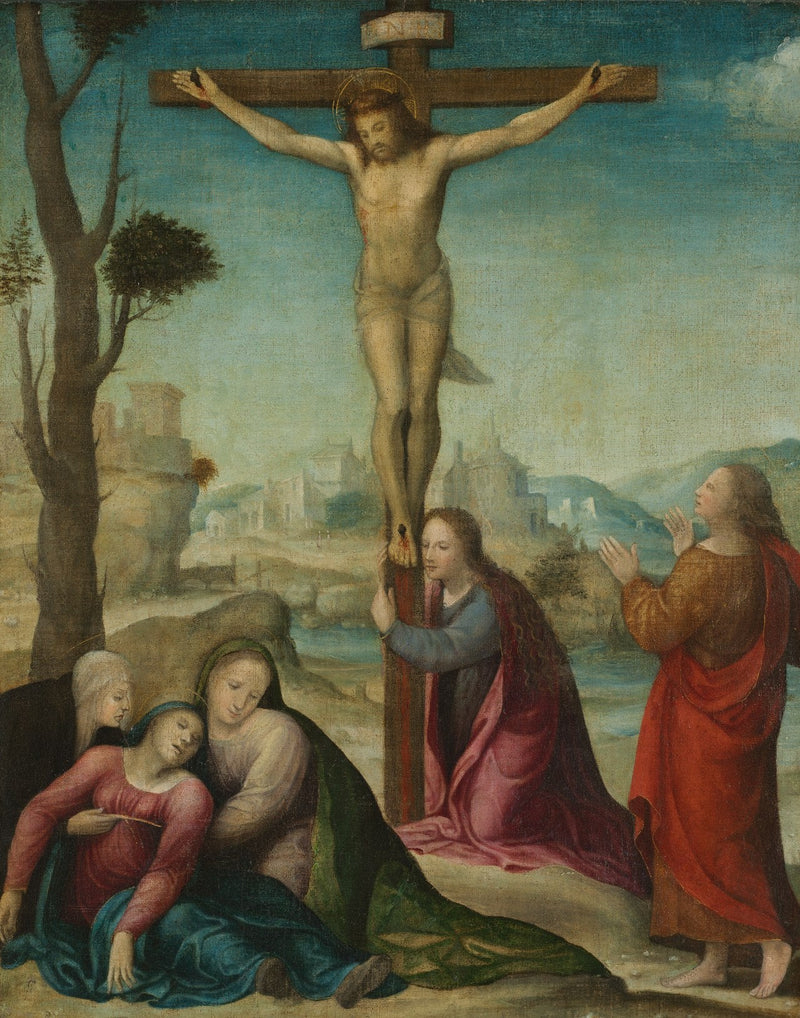 Ristiinnaulitseminen - Il Sodoma (Giovanni Antonio Bazzi)