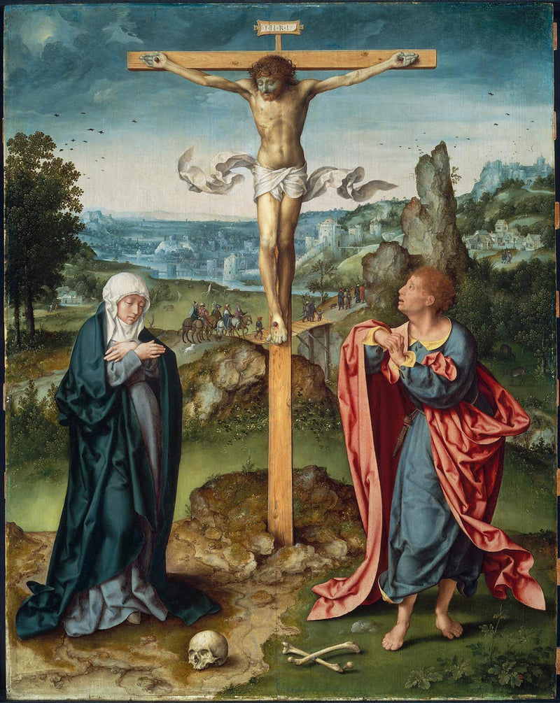 Ristiinnaulitseminen - Joos van Cleve