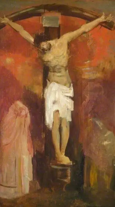 Ristiinnaulitseminen - Odilon Redon