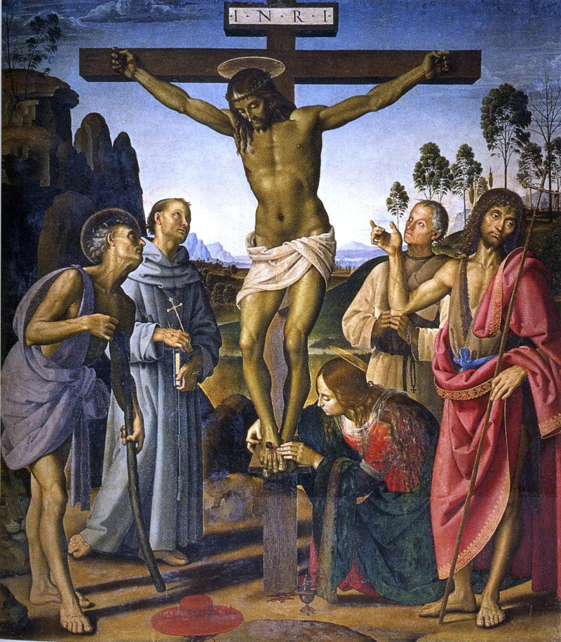 Ristiinnaulitseminen - Pietro Perugino