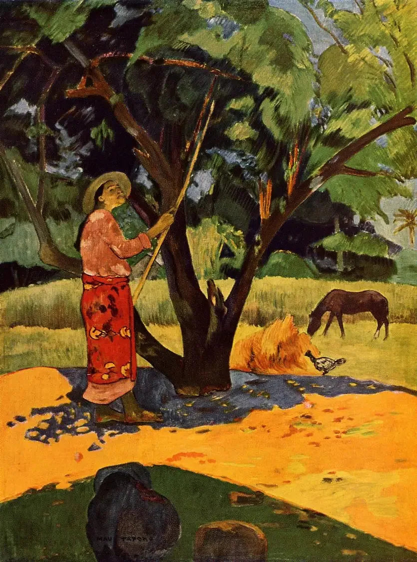 Sitruunoiden keruu - Paul Gauguin
