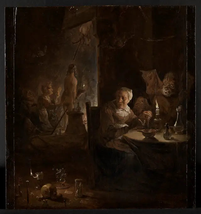 Noidan keittiö - David Teniers nuorempi