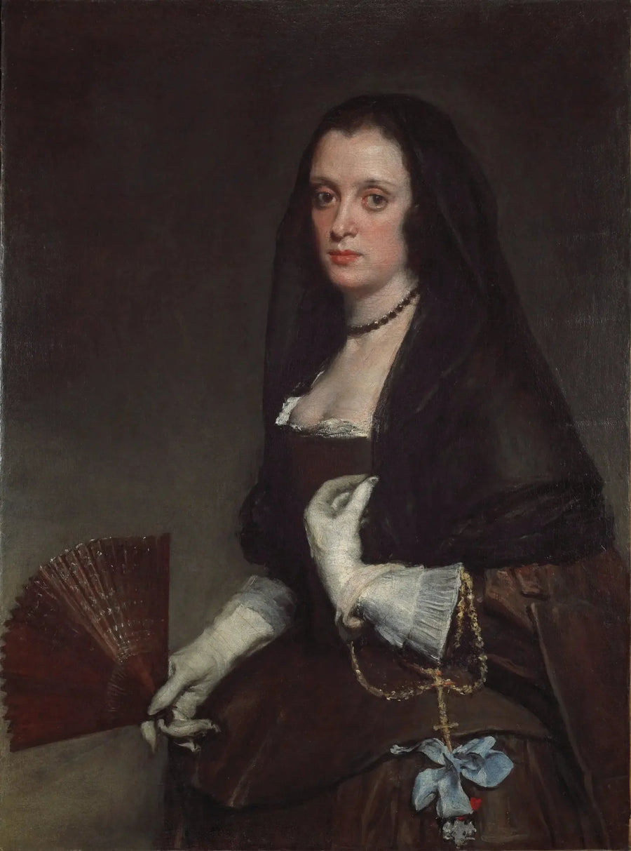 La Dame à l'éventail - Diego Velázquez