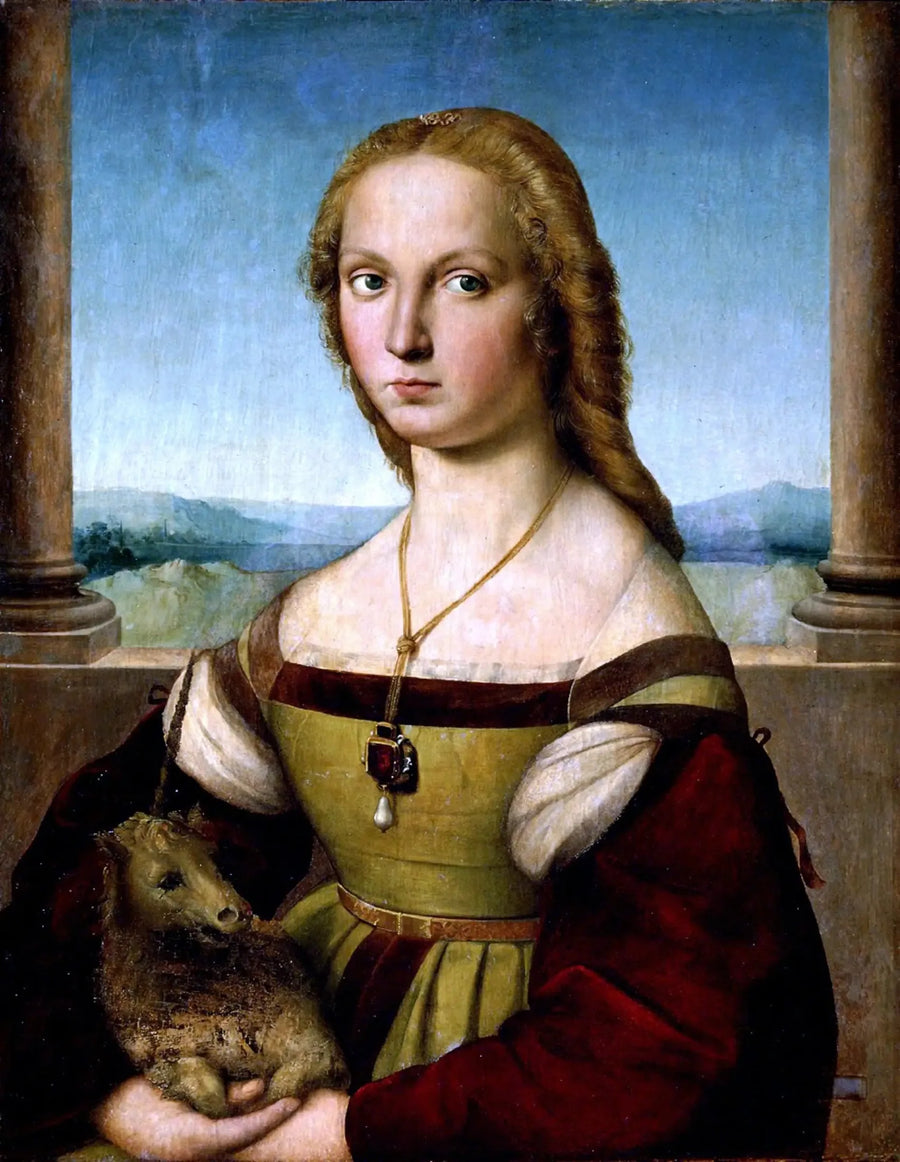 Yksisarvinen nainen - Raphael Sanzio