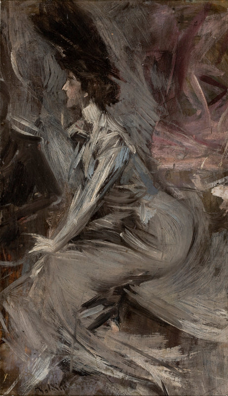 Istuva nainen (Keskustelu) - Giovanni Boldini