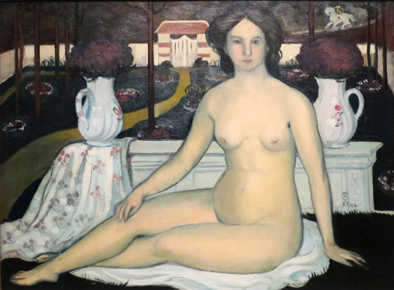 La Dame au jardin clos - Maurice Denis