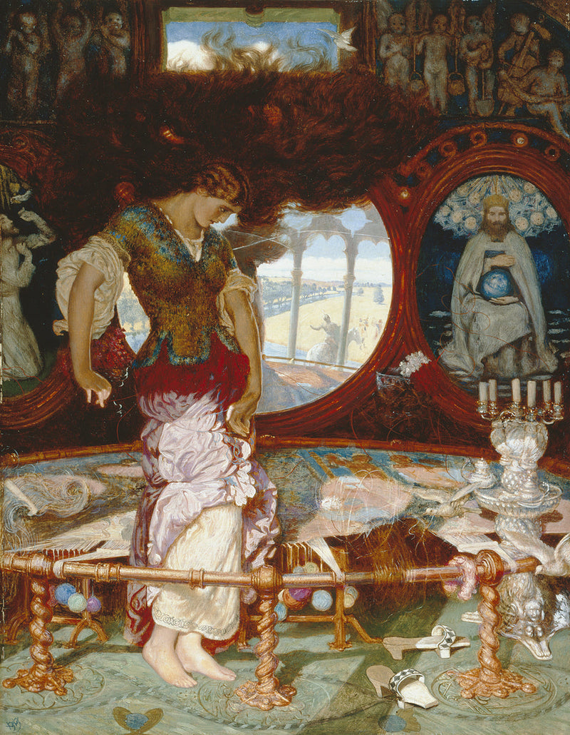 Shalottin nainen - William Holman Hunt