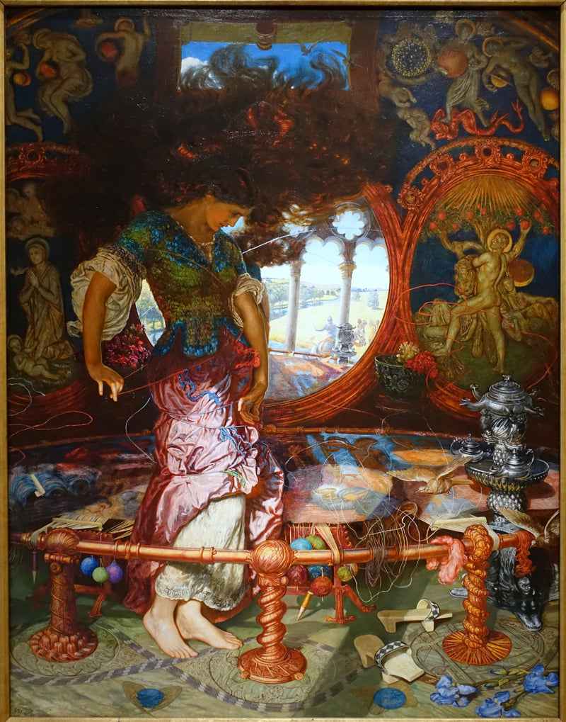 Shalottin nainen - William Holman Hunt