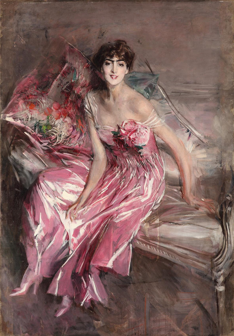 Ruusujen nainen - Giovanni Boldini