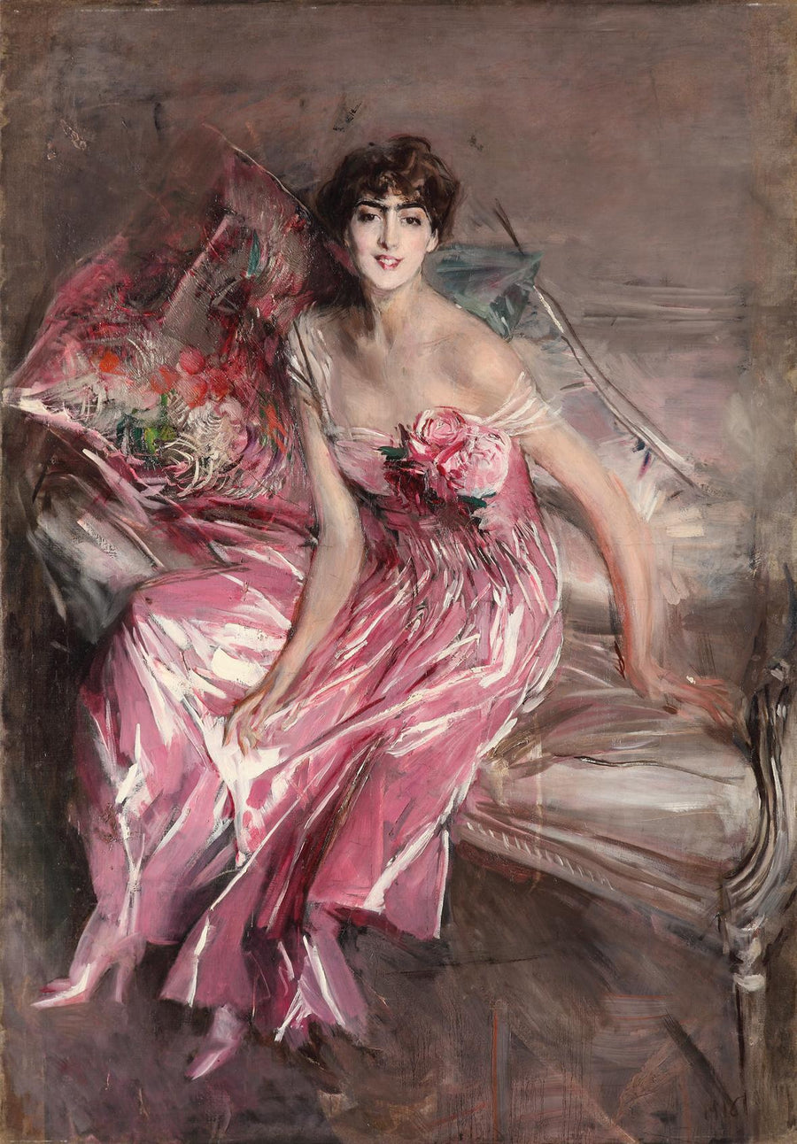 Ruusujen nainen - Giovanni Boldini