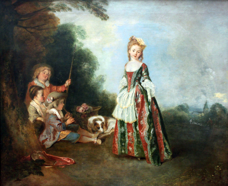 Tanssi - Antoine Watteau