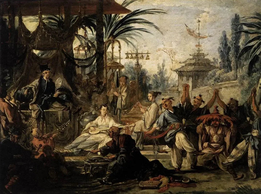 Kiinalainen tanssi - François Boucher