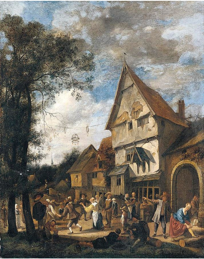 La danse de mai - Jan Steen