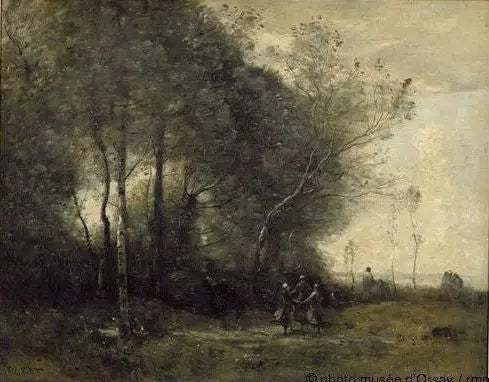 La Danse des bergères. Muisto Arleuxista - Jean-Baptiste Camille Corot