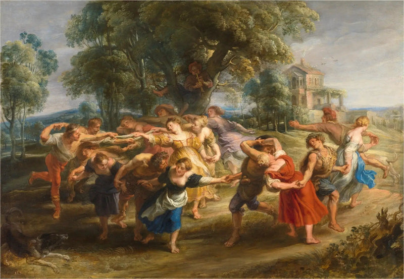 Kyläläisten tanssi - Peter Paul Rubens
