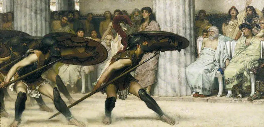 Pyrrhinen tanssi - Lawrence Alma-Tadema