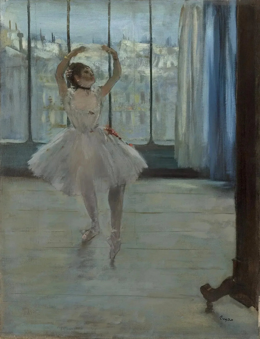 Tanssija valokuvaajan ateljeessa - Edgar Degas