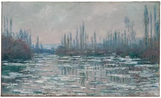 Jäänlähtö - Claude Monet