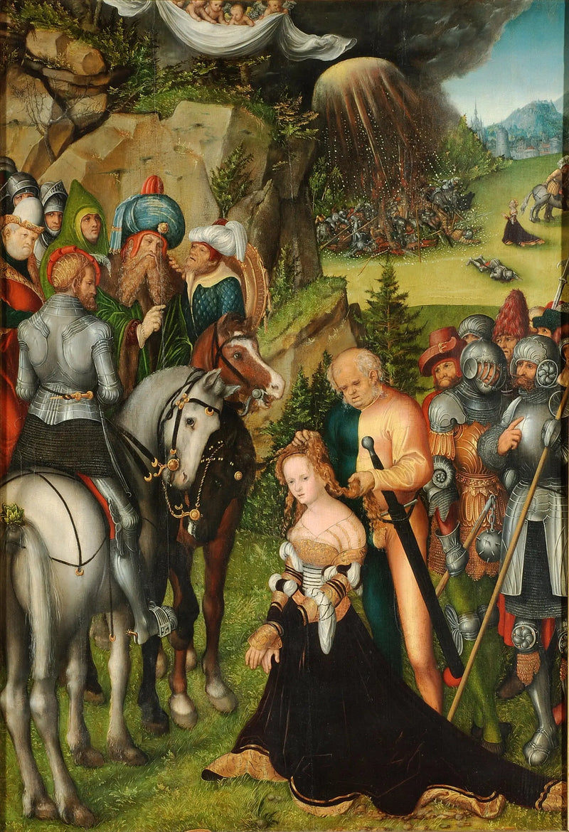 Pyhän Katariinan mestarointi - Lucas Cranach vanhempi