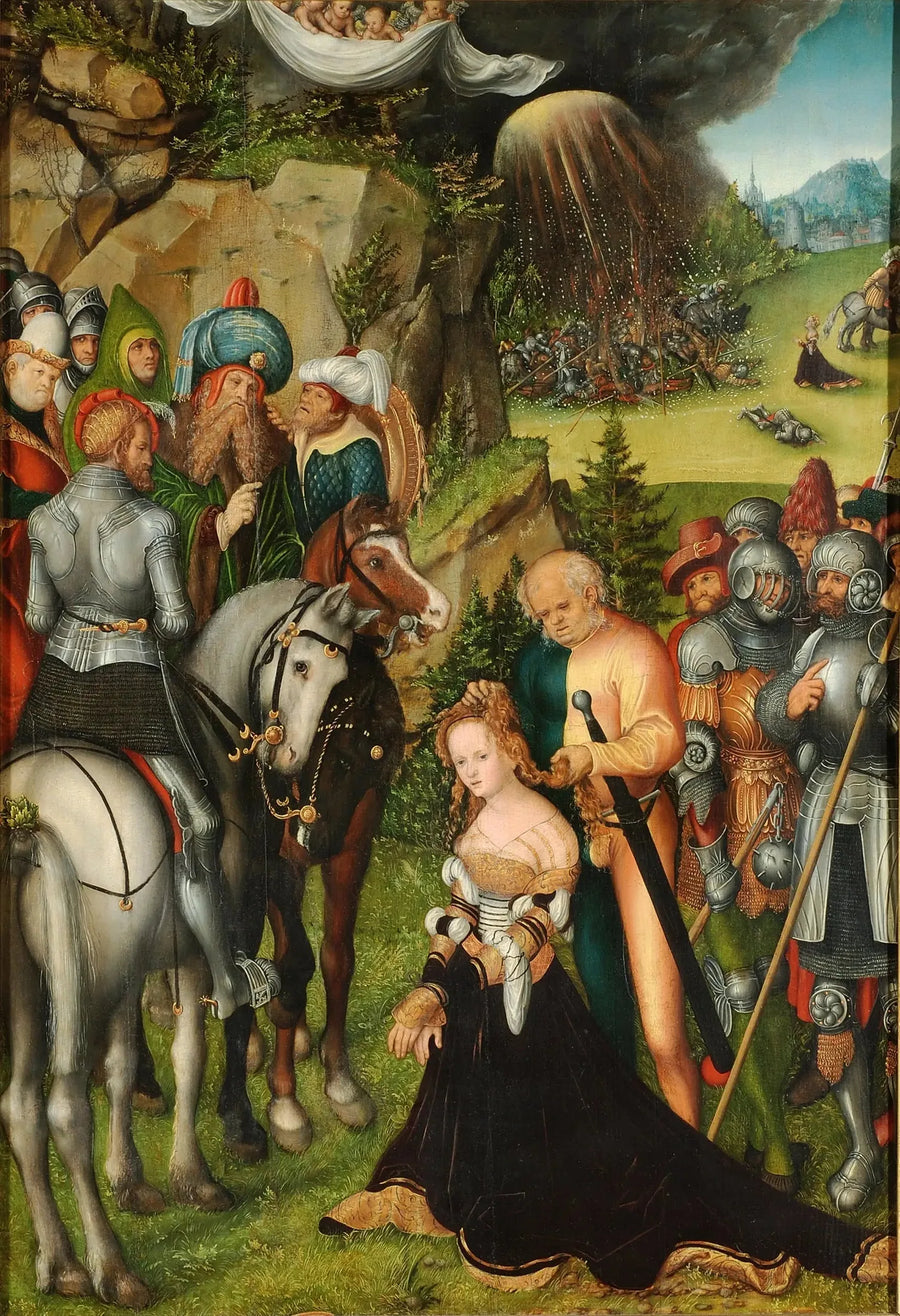Pyhän Katariinan mestarointi - Lucas Cranach vanhempi