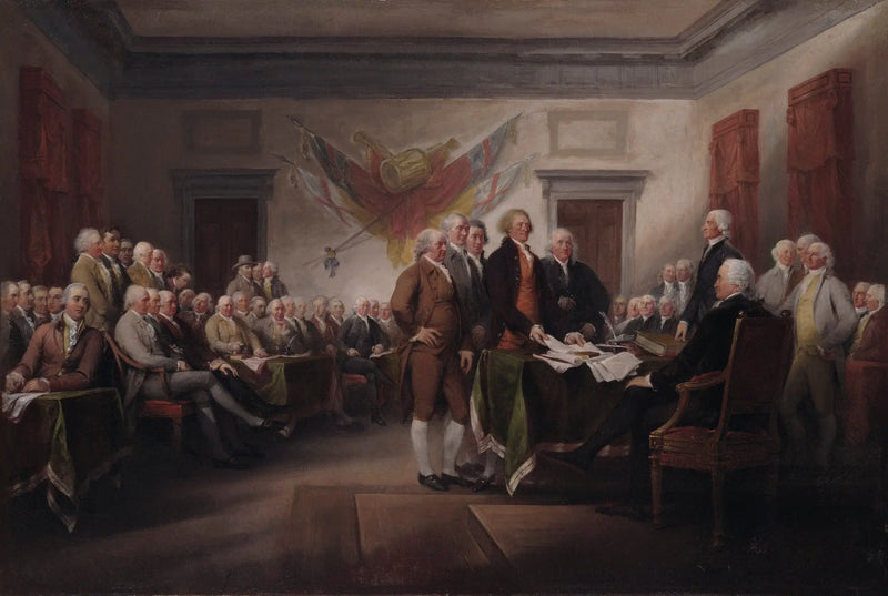 Itsenäisyysjulistus, 4. heinäkuuta 1776 - John Trumbull