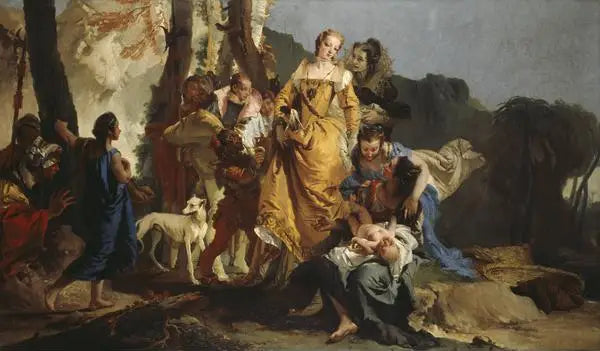 Moïsen löytö - Giovanni Battista Tiepolo