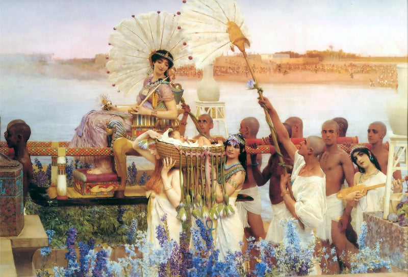 Moïsen löytö - Lawrence Alma-Tadema