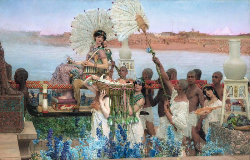 Moïsen löytö - Lawrence Alma-Tadema