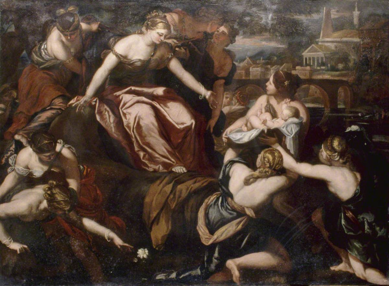 Moïsen löytö - Luca Giordano