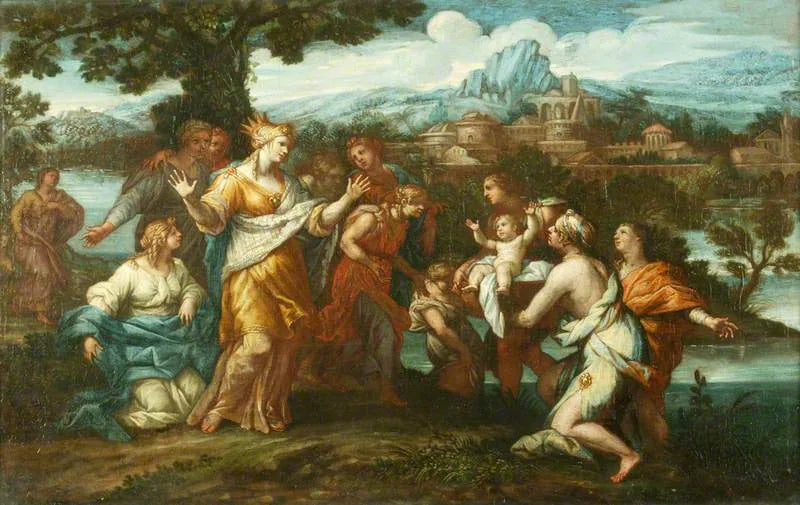 Moïsen löytö - Pietro da Cortona