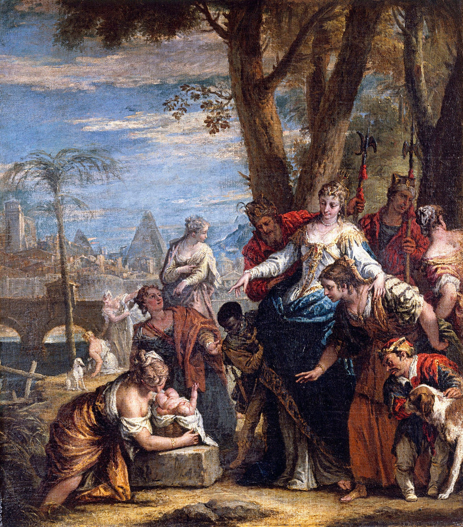 Moïsen löytö - Sebastiano Ricci