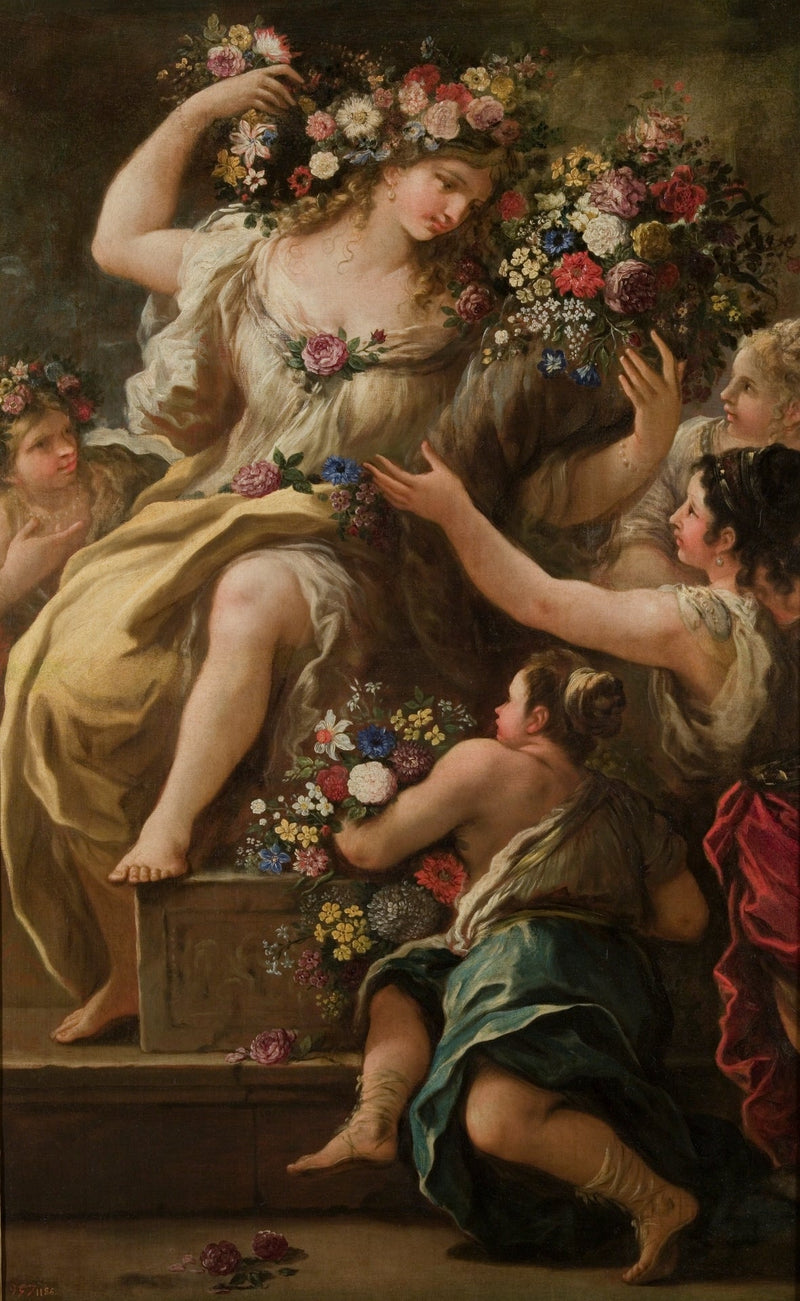 Flora-jumala - Luca Giordano