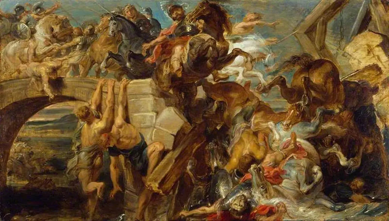 Maxensen tappio ja kuolema - Peter Paul Rubens