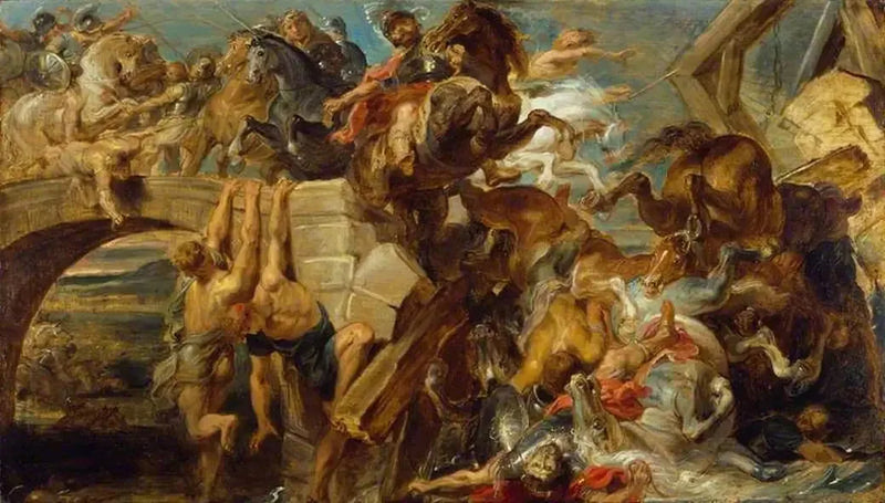Maxensen tappio ja kuolema - Peter Paul Rubens