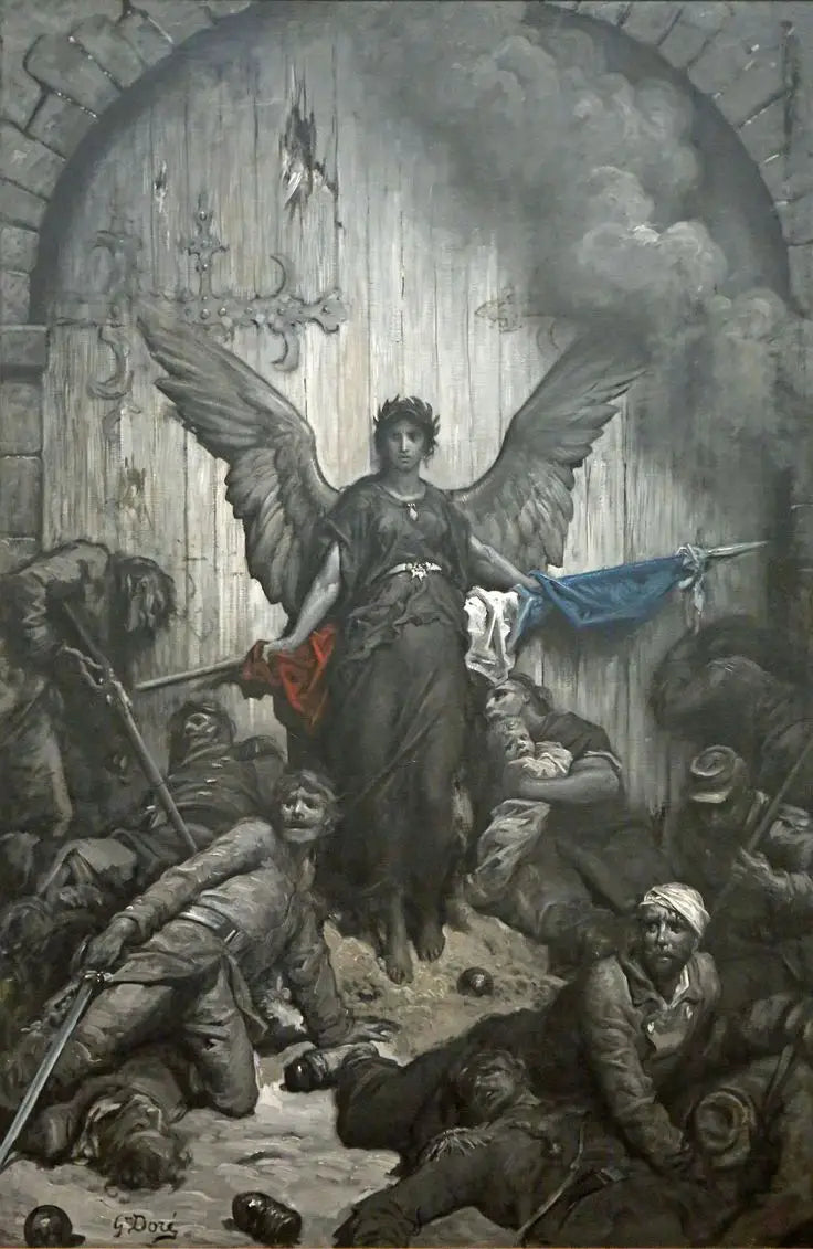 Pariisin puolustus - Gustave Doré