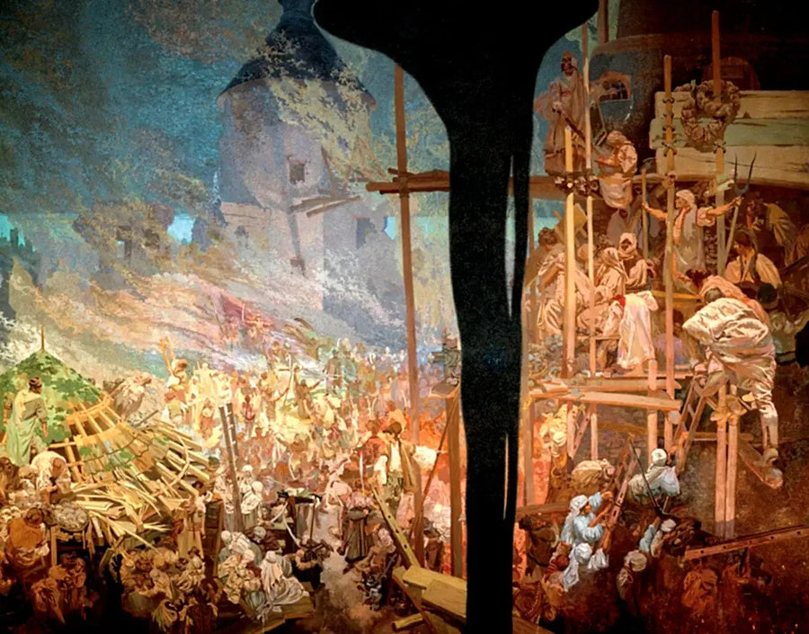 Szigetvárin puolustus - Alphonse Mucha