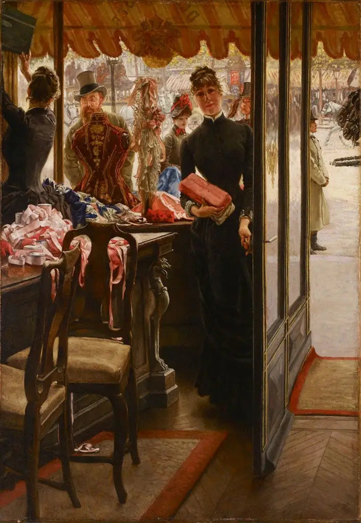 Myymälän neiti - James Tissot