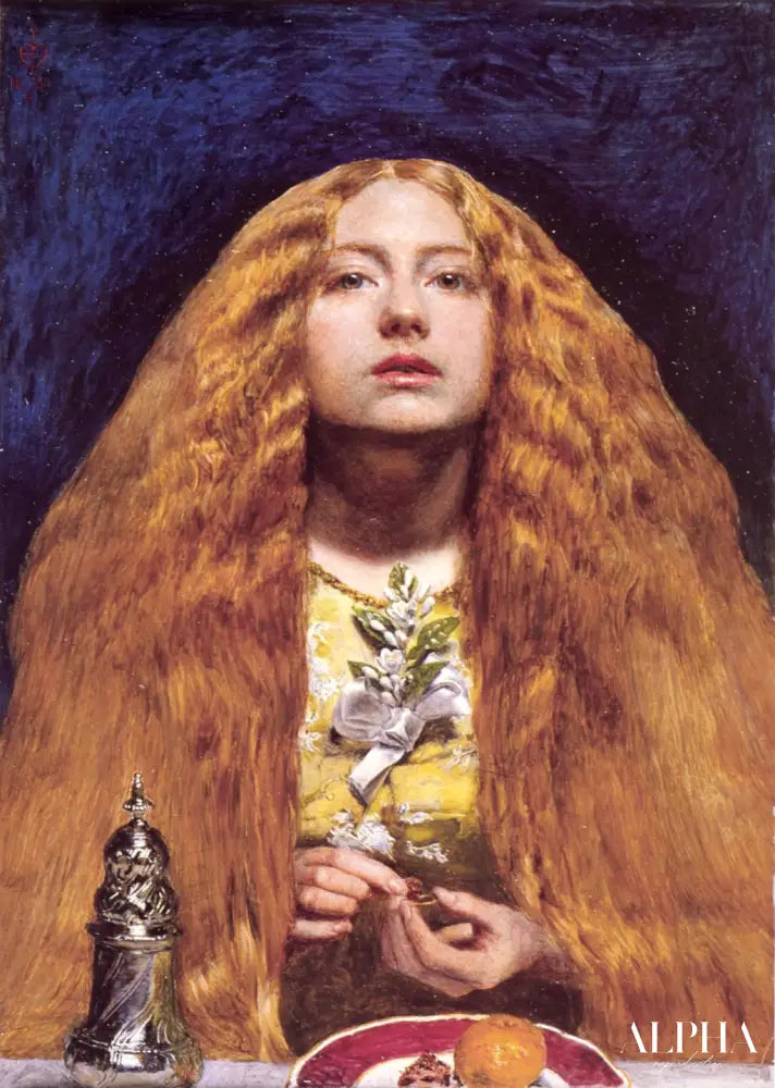 La demoiselle d'honneur - John Everett Millais - Reproductions de tableaux et peintures haut de gamme