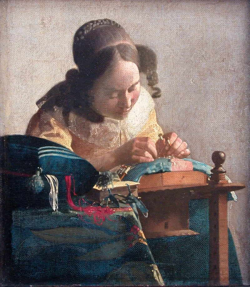 Häkelijä - Johannes Vermeer