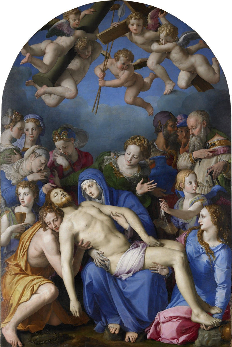 Kristuksen kuoleman suru - Bronzino