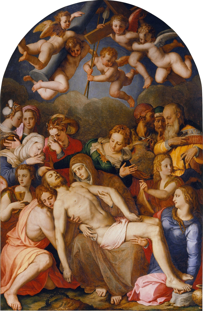 Kristuksen laskeutuminen - Bronzino