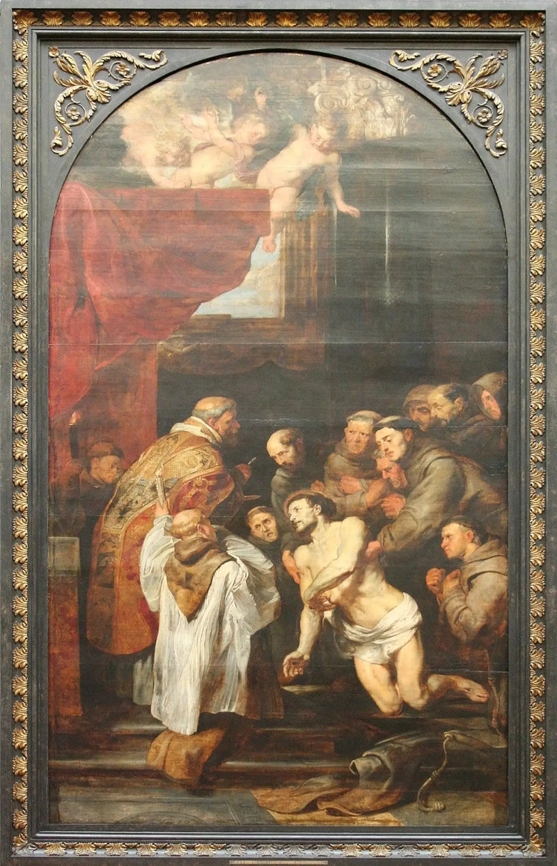 François d'Assise viimeinen ehtoollinen - Peter Paul Rubens