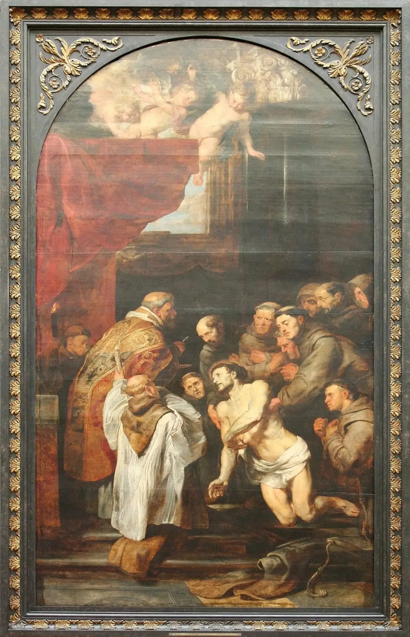 François d'Assise viimeinen ehtoollinen - Peter Paul Rubens