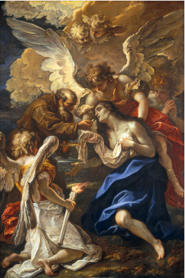 Pyhän Marian Egyptiläisen viimeinen ehtoollinen - Sebastiano Ricci