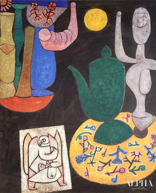 La dernière nature morte - Paul Klee - Reproductions de tableaux et peintures haut de gamme