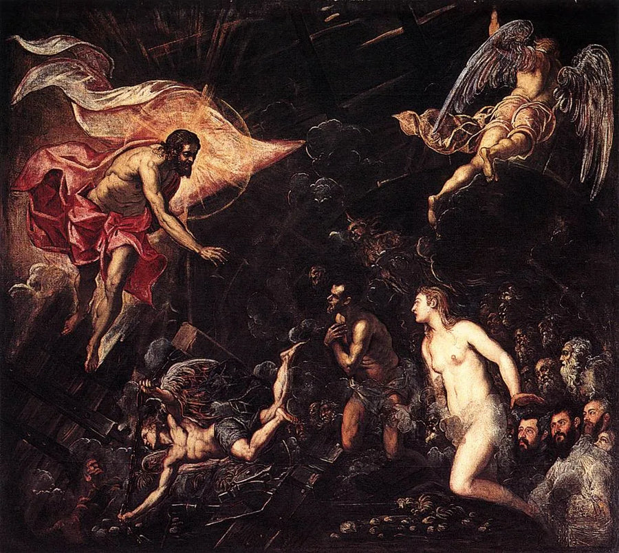 Helvetin portaat - Jacopo Tintoretto