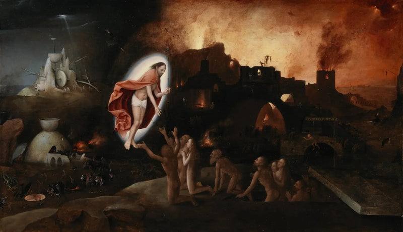 Laskeutuminen limboon - Hieronymus Bosch