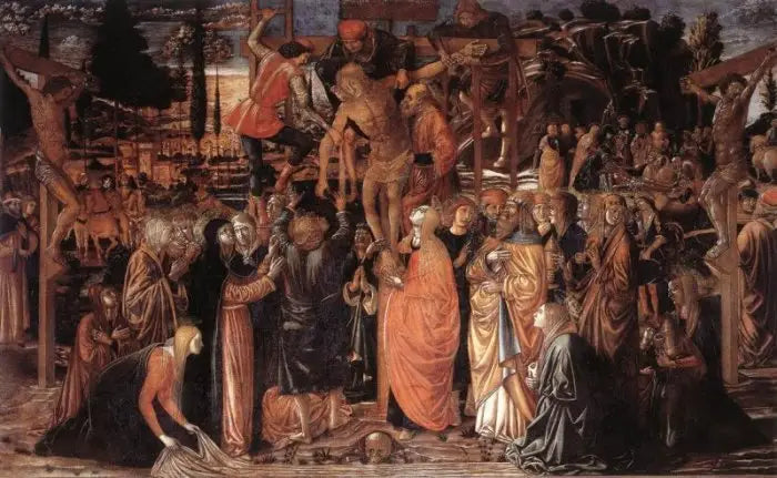 Ristiinnaulitseminen - Benozzo Gozzoli