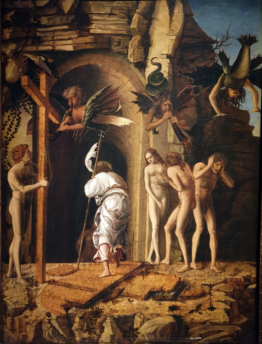 Kristuksen laskeutuminen tuonelaan - Giovanni Bellini